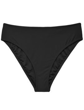 Calzon de bikini tiro alto color negro marca samia