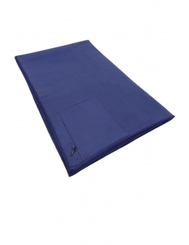 foto producto toalla azul marino
