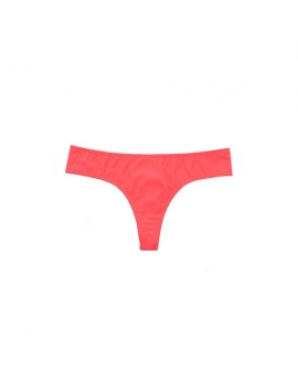 Calzon de bikini colaless estilo culote color rojo